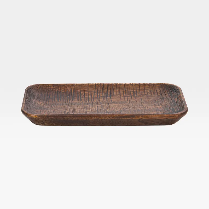 ACACIA tray dark brown - 31x18cm