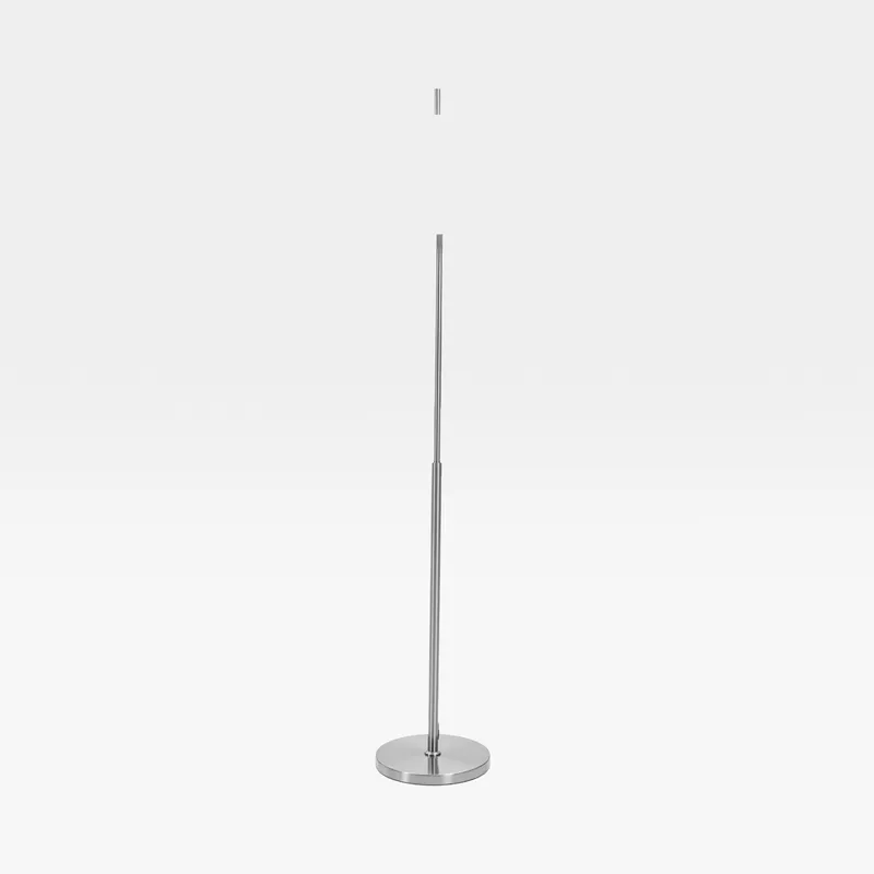 BRIGHT floor lamp white/chrome - H160cm