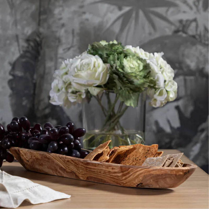 OLIVE dish brown