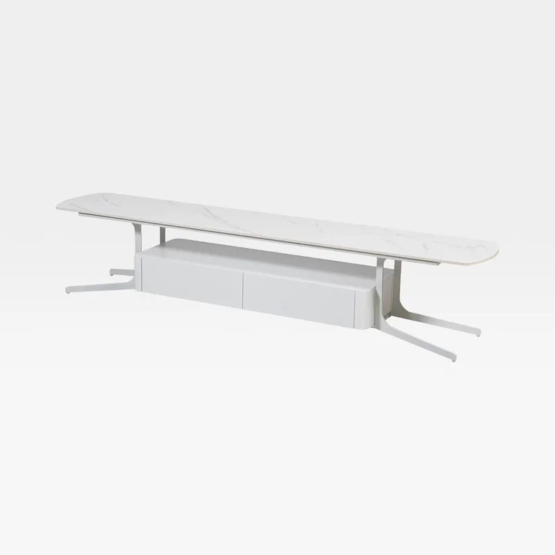 AIDEN tv unit white - 40x200cm