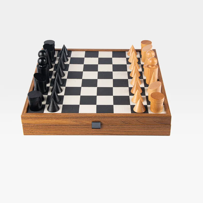 DELOS chess set brown - 40x40cm