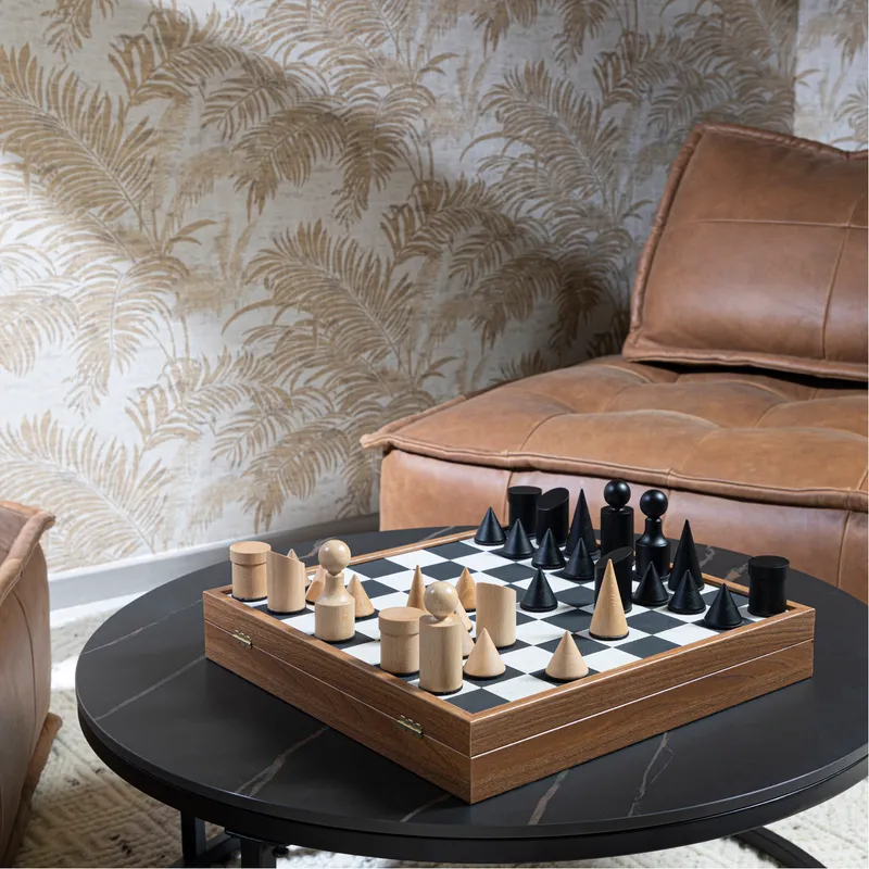 DELOS chess set brown - 40x40cm