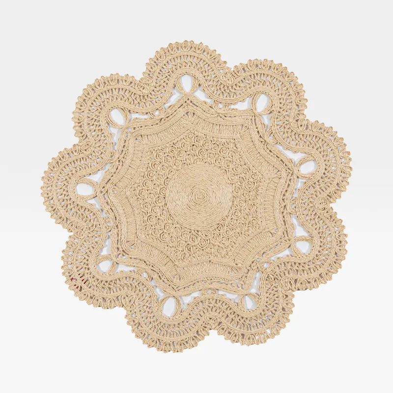 ANNA placemat natural - dia 40cm