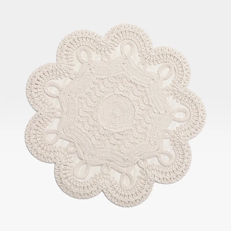 ANNA placemat cream - dia 40cm