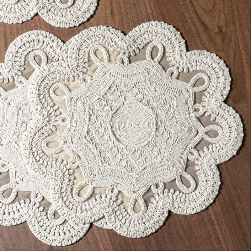 ANNA placemat cream - dia 40cm
