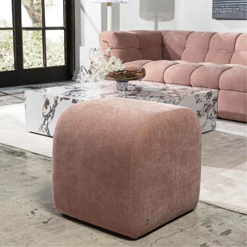 ELLIE stool pink - 50x50cm