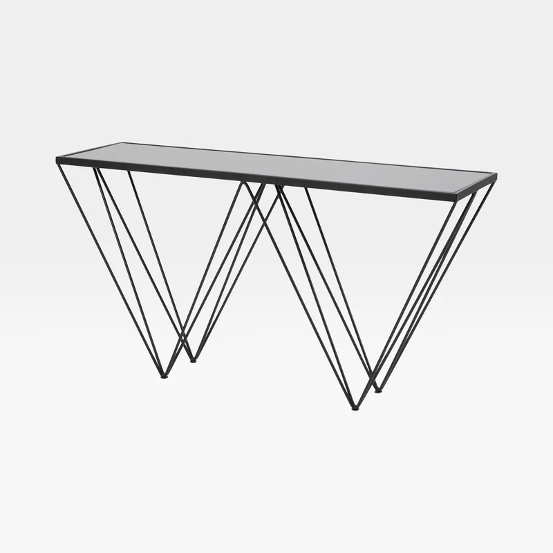 SALA console black - 140x40cm