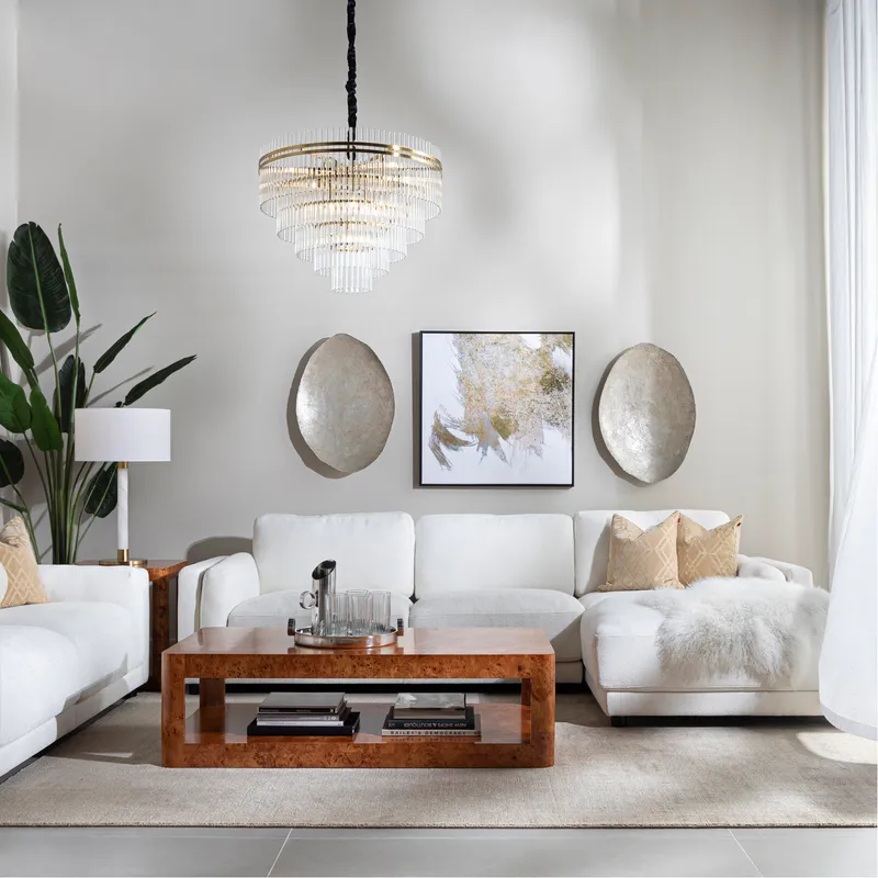 RAYLEE chandelier clear - dia 65cm