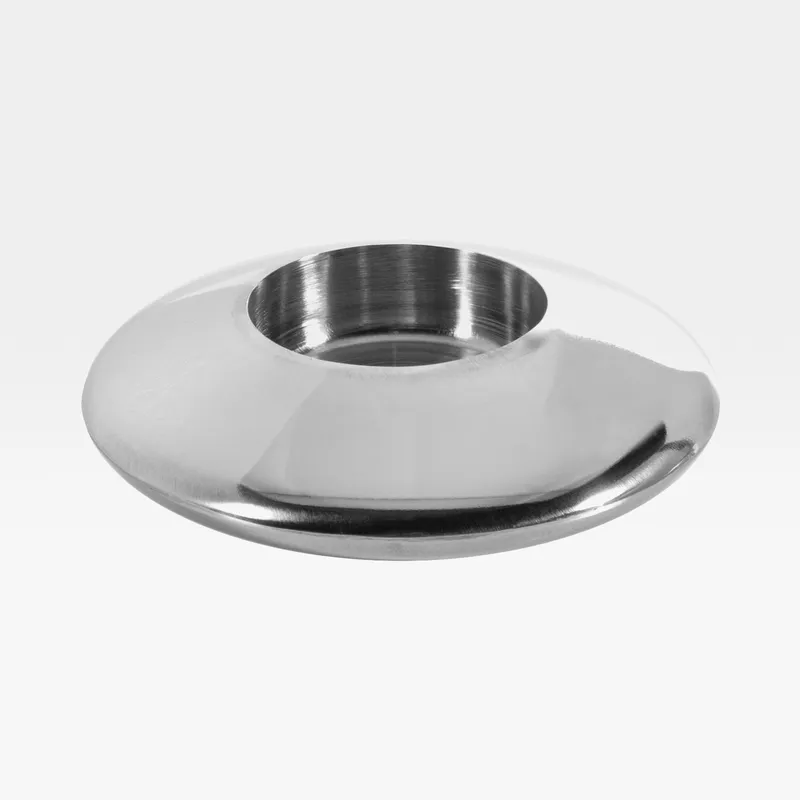 LINARA tea light holder silver - H9cm