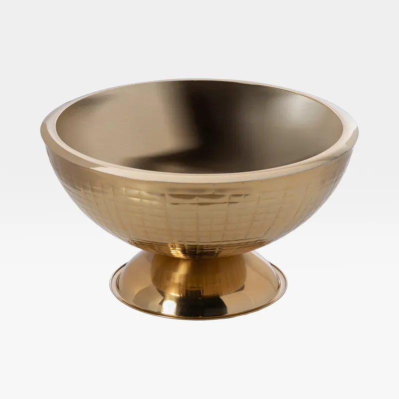 CORSIVO champagne bowl gold - H23cm