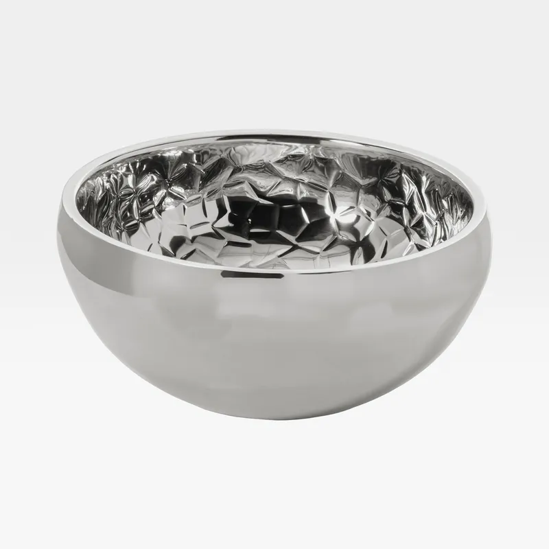 DAISY bowl silver - dia 28cm