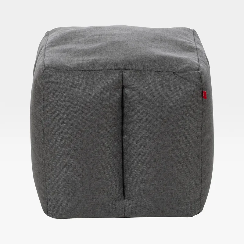 CUBIC pouf grey - 45x45cm