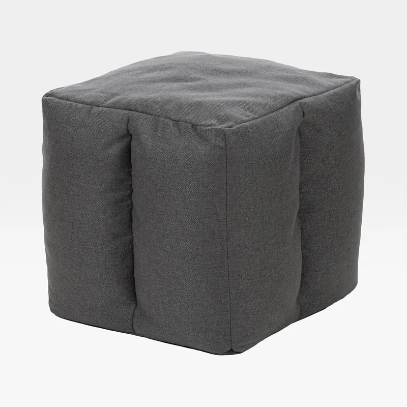 CUBIC pouf grey - 45x45cm