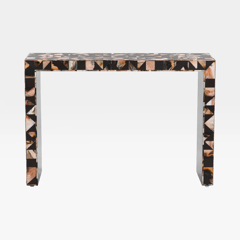 SAMODE console brown/black - 110x30cm