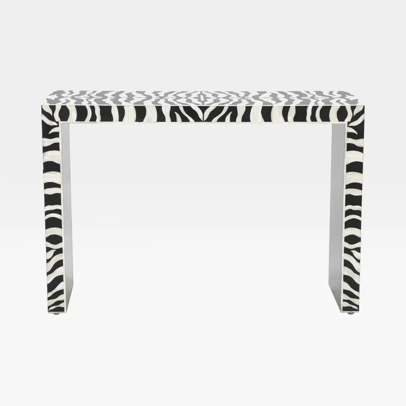 ANIKA console black and white - 110x30cm