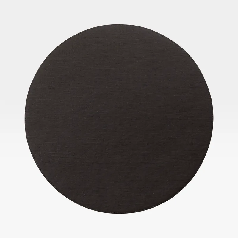 NATOR placemat taupe/brown - dia 40cm