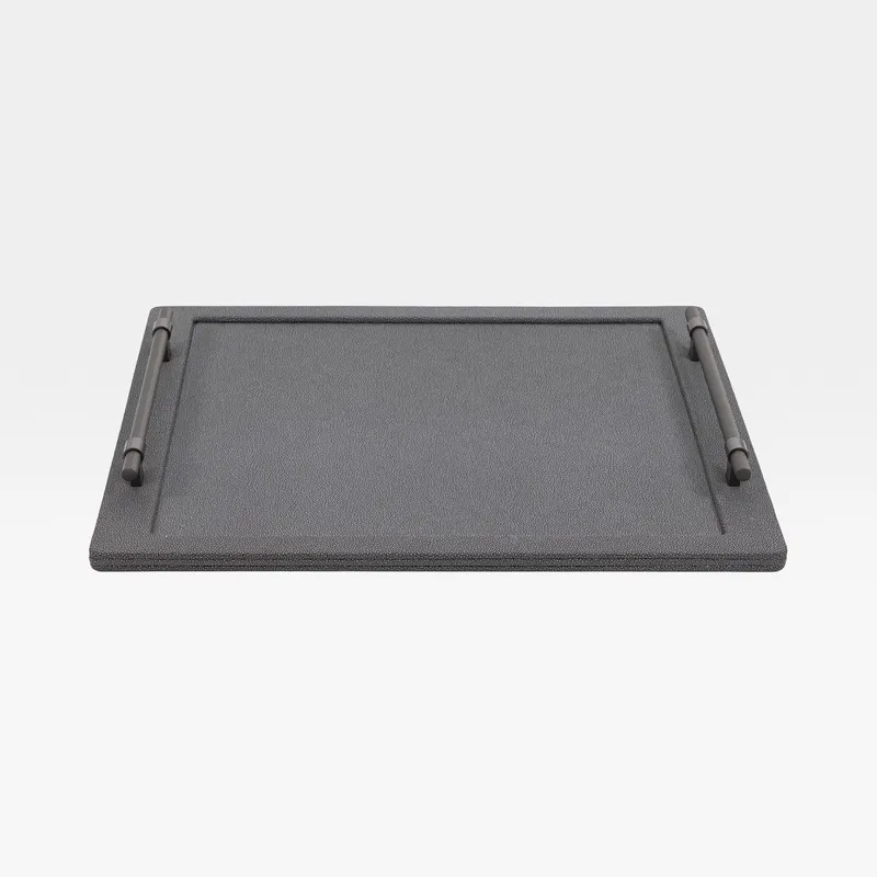 SHAGREEN tray grey - 50x38cm