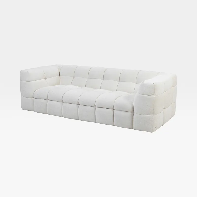 SOPHIA 3 seater sofa white