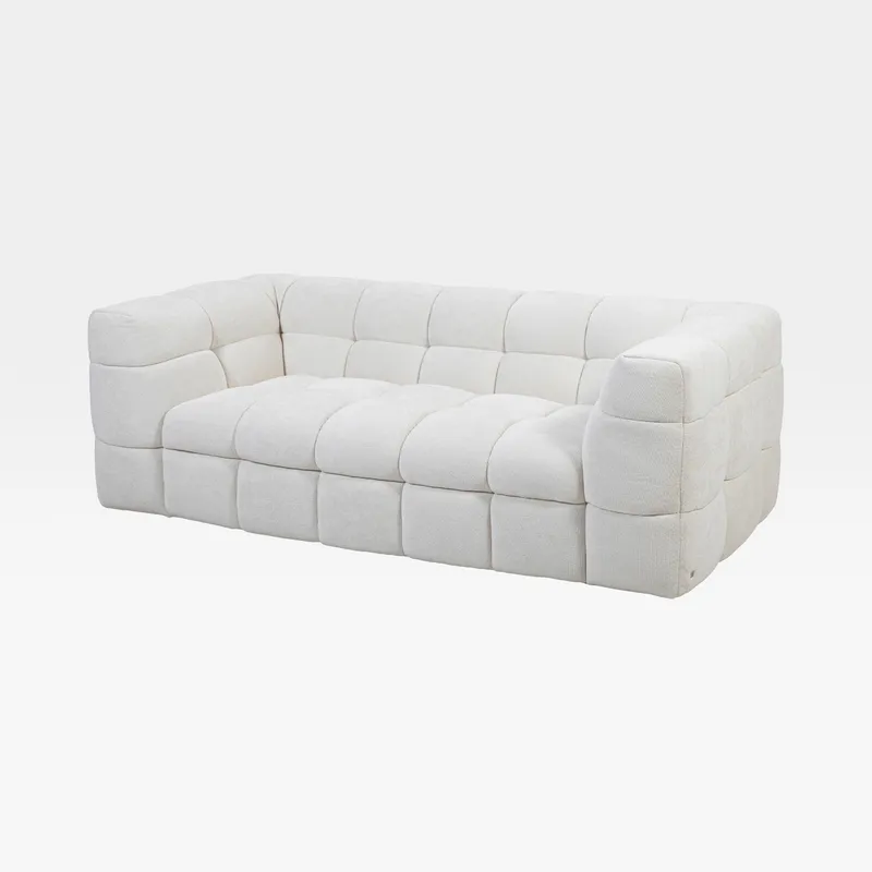 SOPHIA 2 seater sofa white