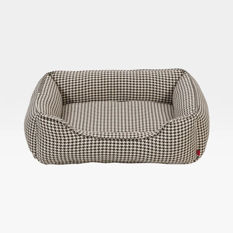 PET sofa bed black and white - 75x60cm
