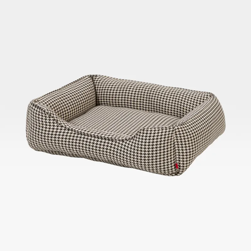 PET sofa bed black and white - 75x60cm