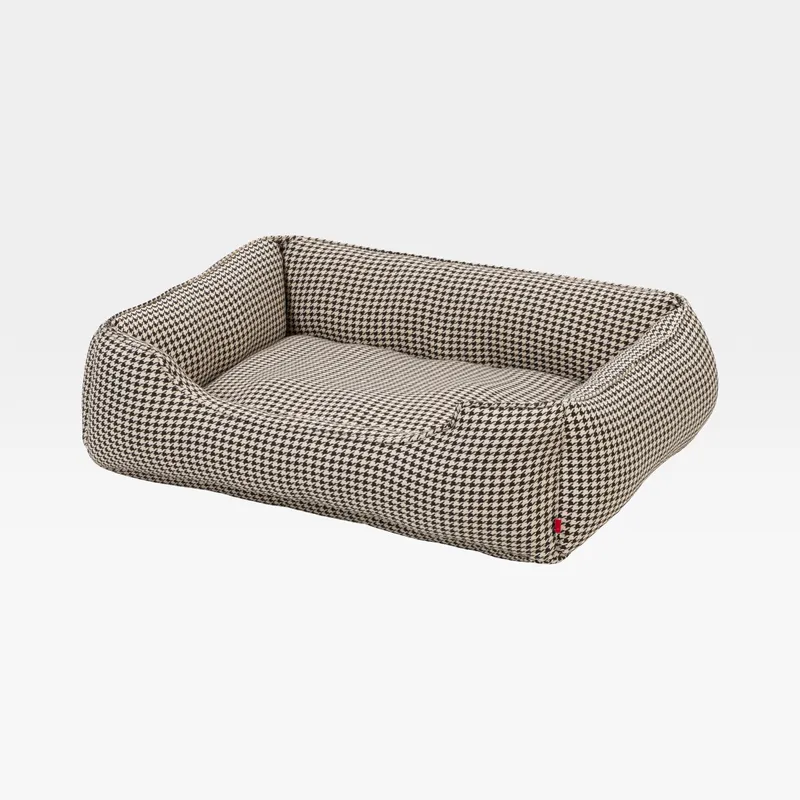 PET sofa bed black and white - 95x75cm