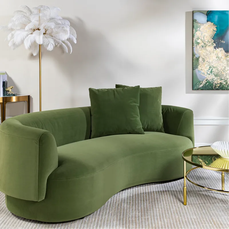 EMERALD Topo II canvas multicolour - 100x100cm