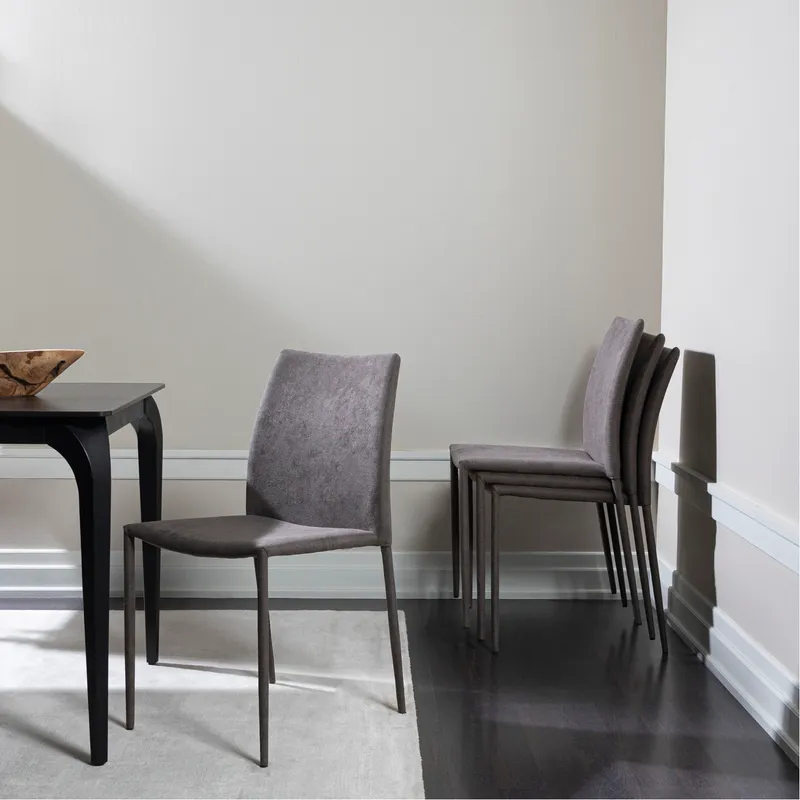 PERTH dining chair brown
