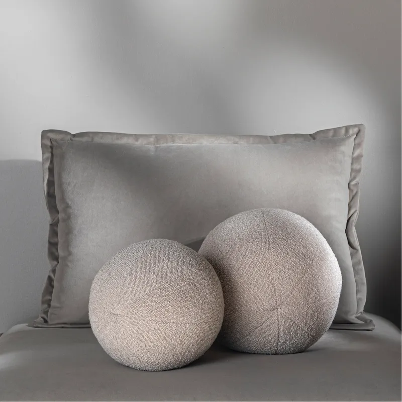 LUNAR cushion beige - dia 30cm