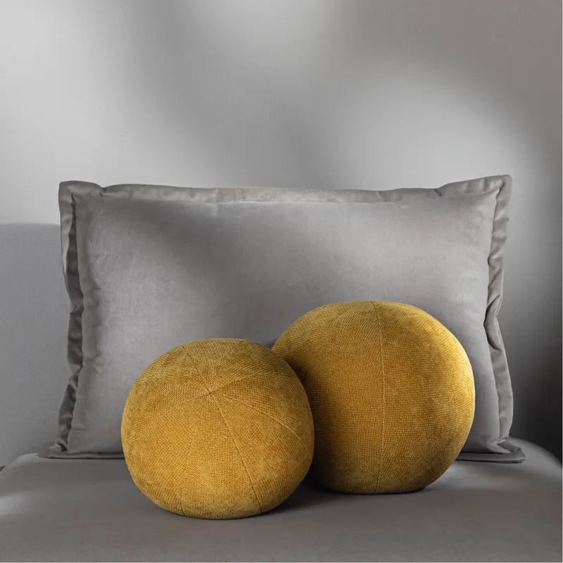 LUNAR cushion yellow - dia 25cm