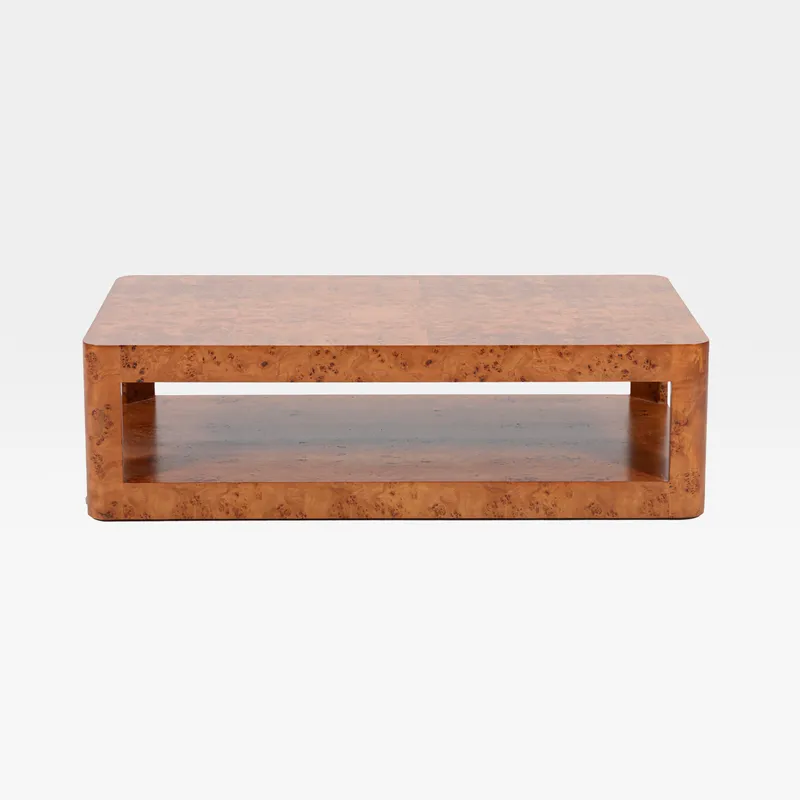 SWIRL coffee table brown - 130x70cm