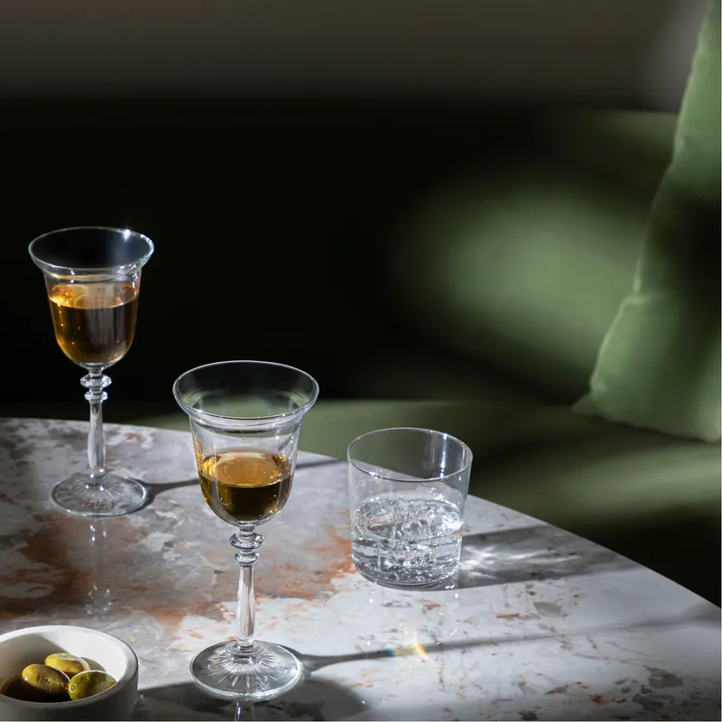CIDRA double old fashioned glass clear - 39cl