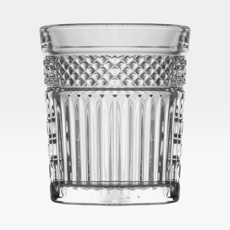 RADIANT double old fashioned glass clear - 35.5cl