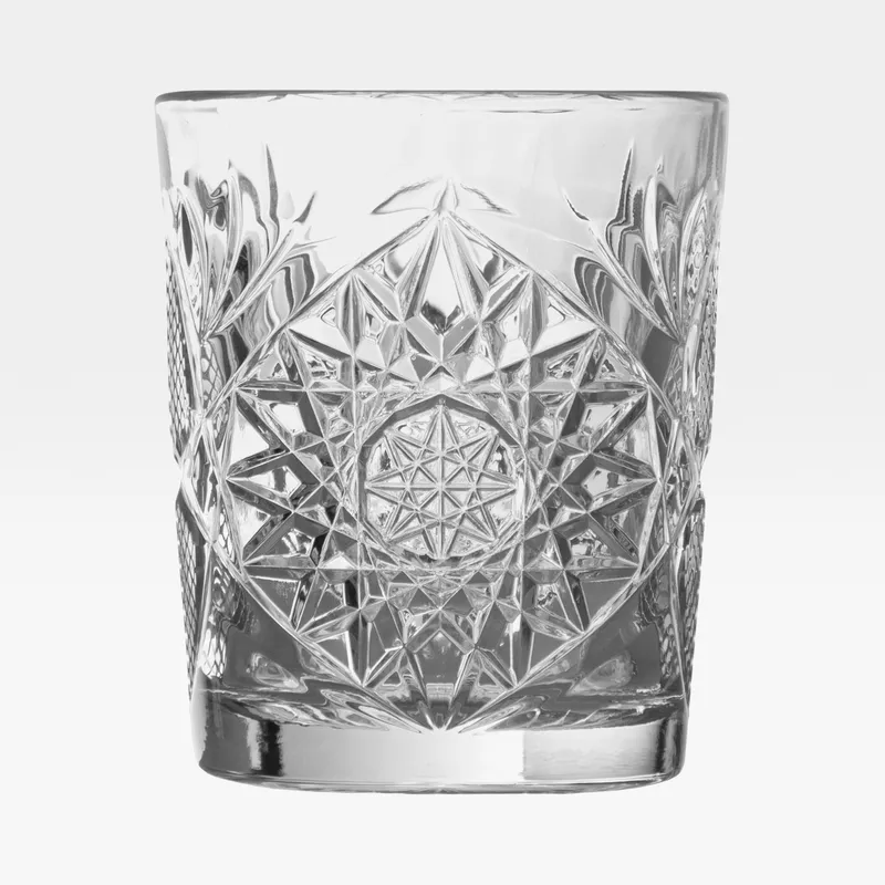 HOBSTAR double old fashioned glass clear - 35.5cl