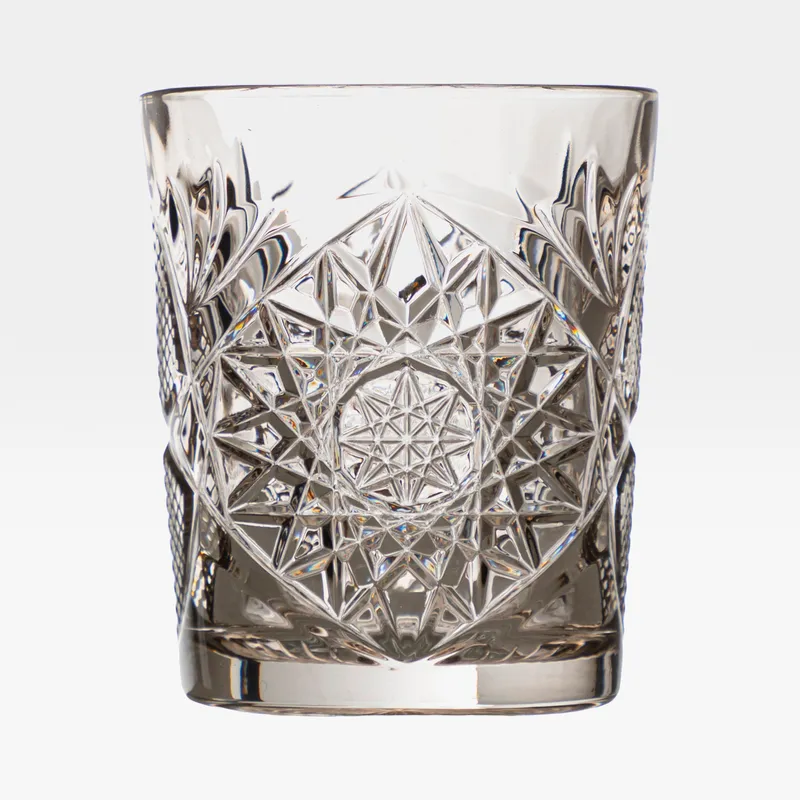 HOBSTAR double old fashioned glass taupe - 35.5cl
