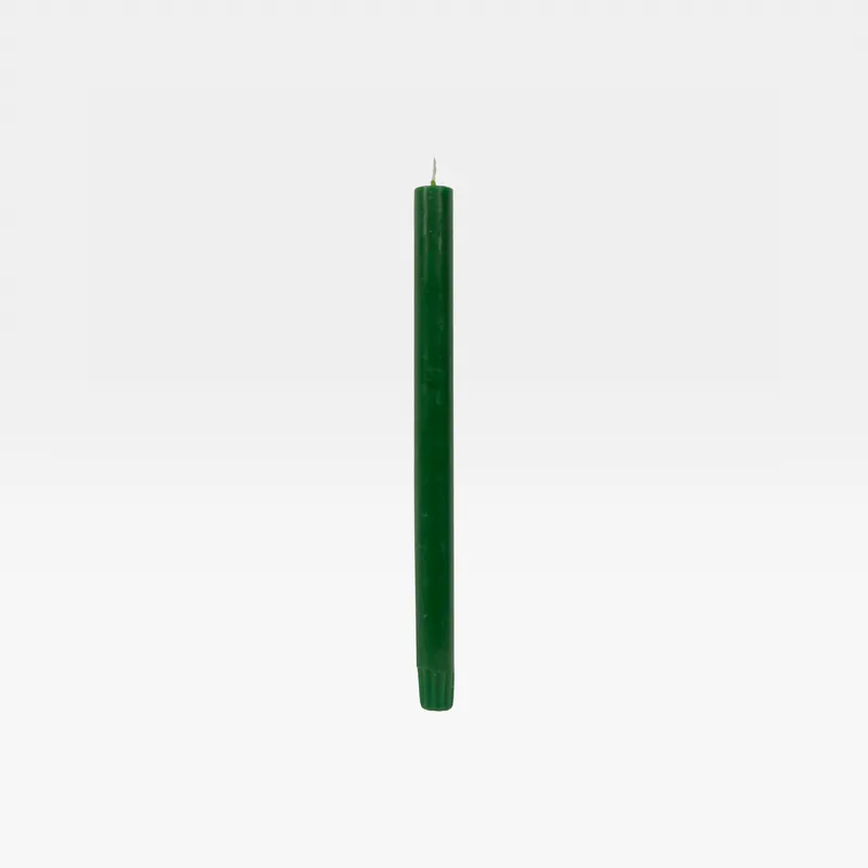 COLUMN candle dark green - H30cm