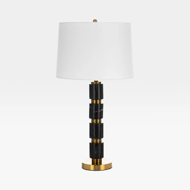 MALVY table lamp white/gold - H71cm