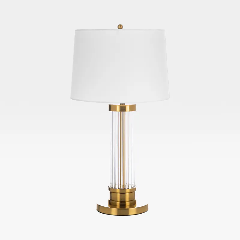 CORA table lamp white/gold - H70cm