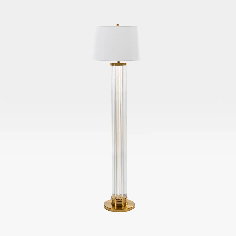 CORA floor lamp white/gold - H163cm