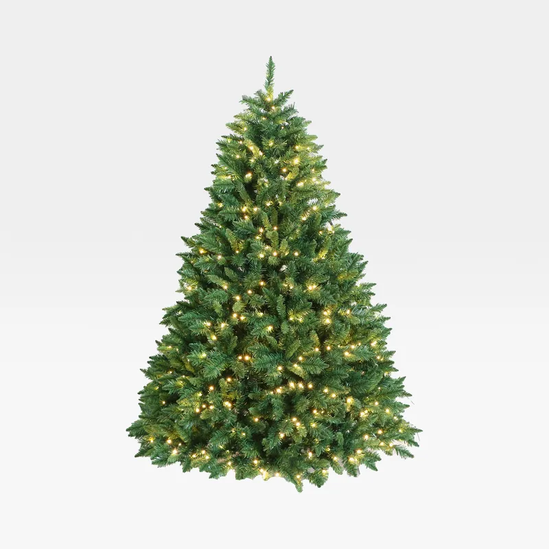 BERKELEY tree with lights h210cm green