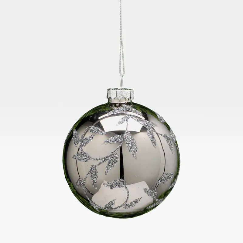 BAUBLE ball decoration d8cm grey