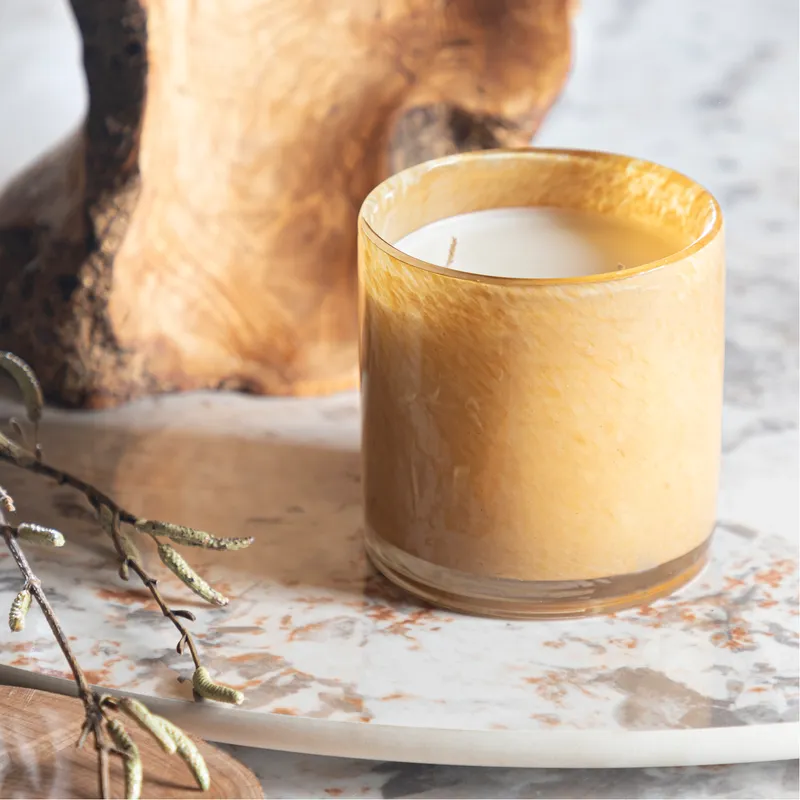 BLACK CITRUS candle orange