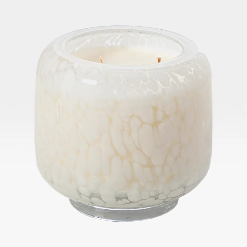 HONEY FIG & SAFFRON candle white