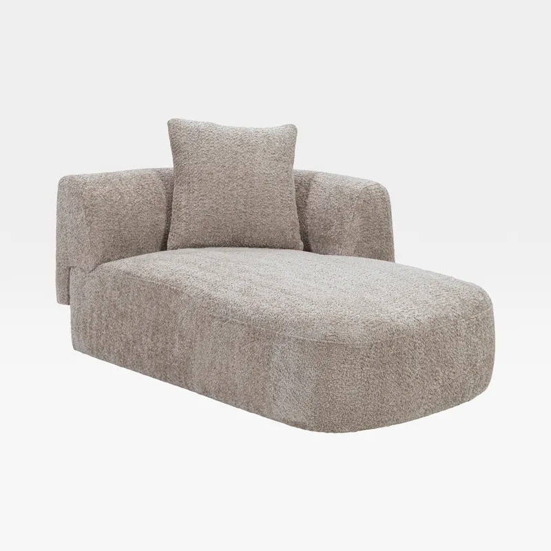 SYDNEY right arm modular chaise taupe