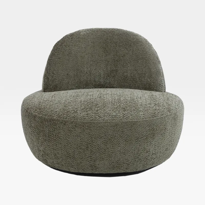 MELLOW swivel chair green