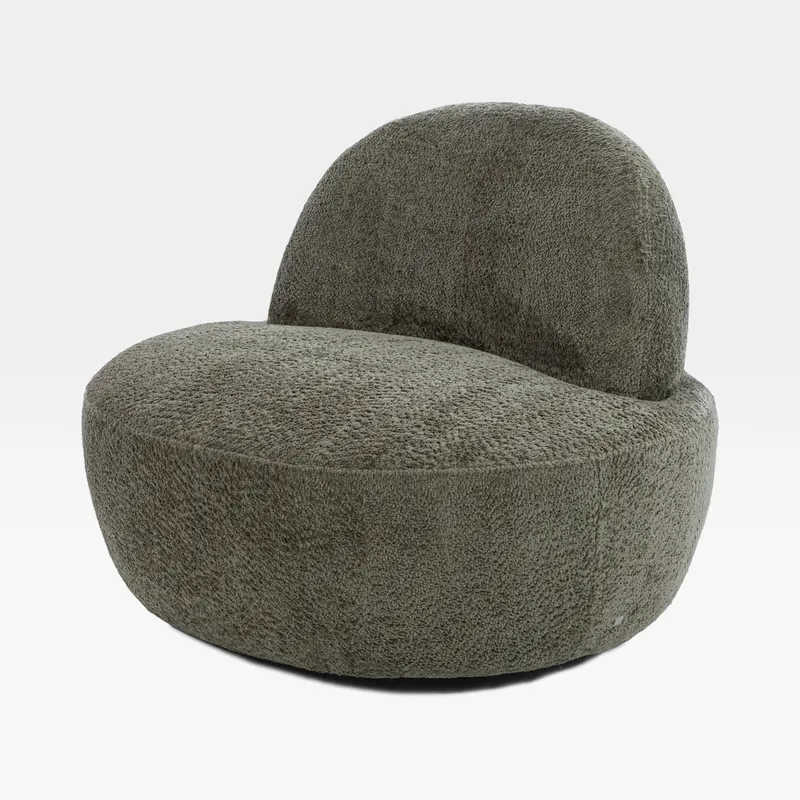 MELLOW swivel chair green