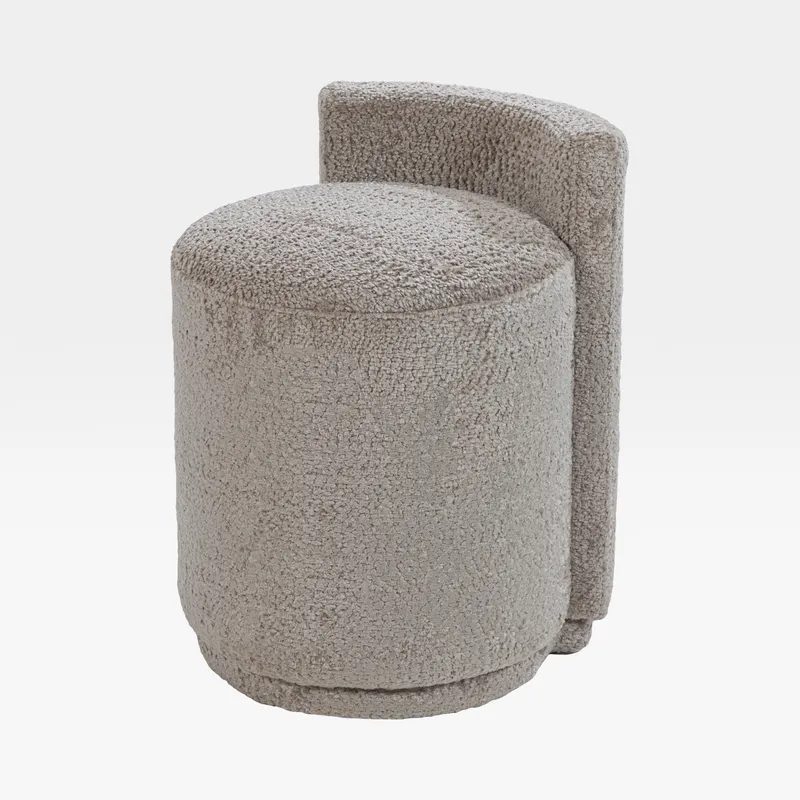 BARBI dressing table chair taupe