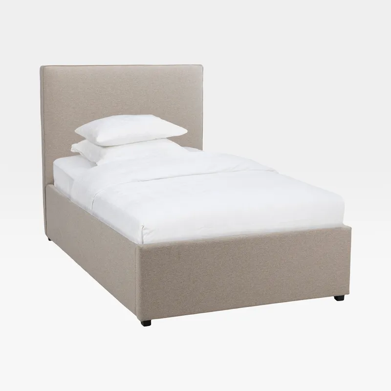 STORAGE bed beige - 120x200cm
