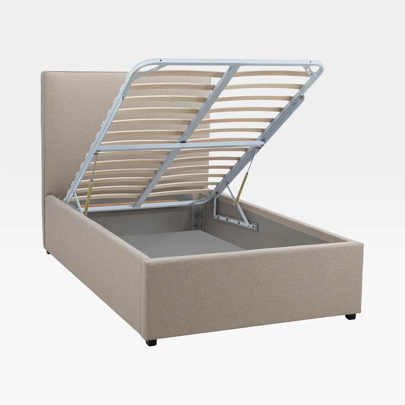 STORAGE bed beige - 120x200cm