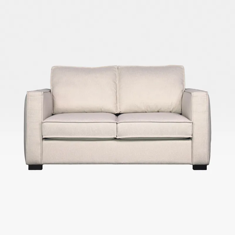 MOSS 2 seater sofa bed natural